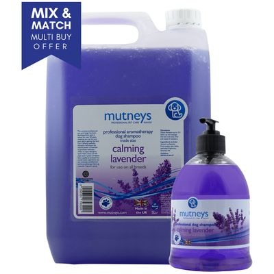 Mutneys Calming Lavender Hundeshampoo Beroliger huden