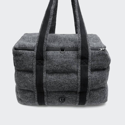 Cloud 7 Hundetaske Bergamo Wool Granite (M & L)