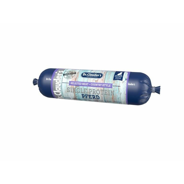 Dr. Clauder's Hundefoder Med Hest - Godt og Lækkert Til Hunde.