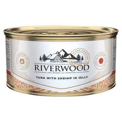 Riverwood. Tun med rejer 85 gram