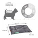 DOCTOR BARK Ortopædisk Country Hundepude | Grå | Hypoallergenic