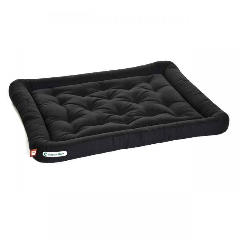 Vaskbar 95°C | S-XXL Ortopædisk Hundepude Hypoallergenic i Sort | Dr. Bark