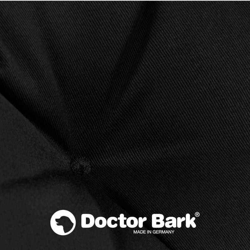 DOCTOR BARK Ortopædisk Hundeseng Hypoallergenic | Sort