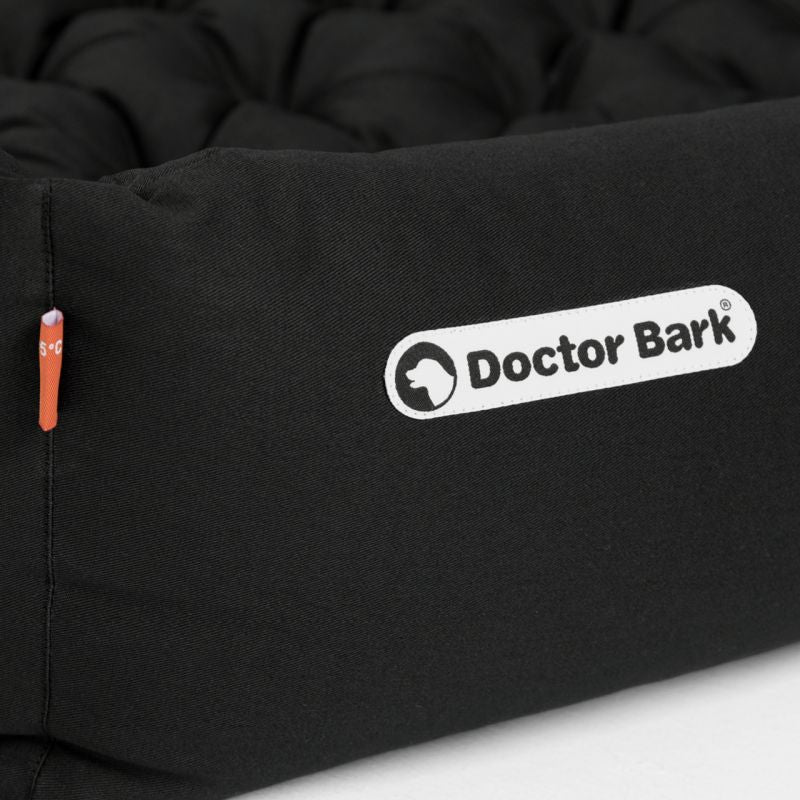DOCTOR BARK Ortopædisk Hundeseng Hypoallergenic | Sort