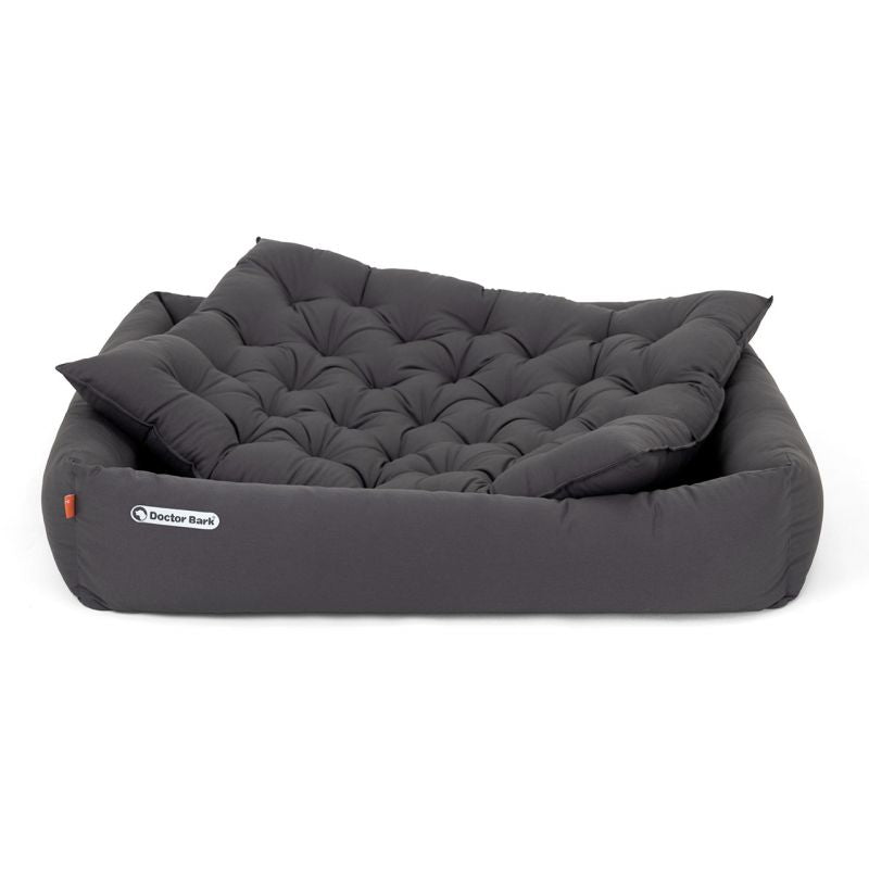 DOCTOR BARK Ortopædisk Hundeseng Hypoallergenic | Grå