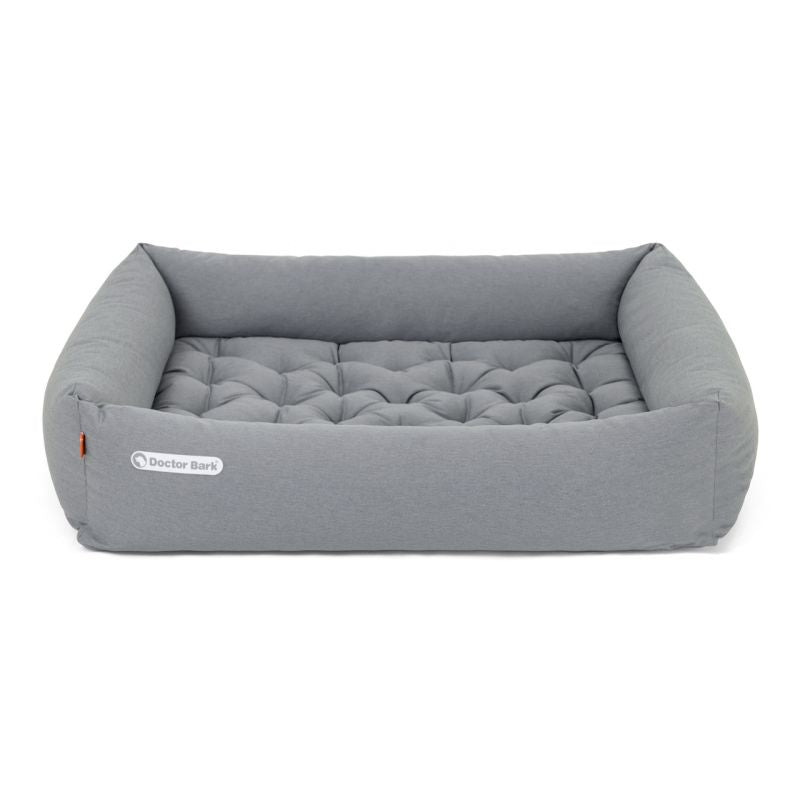 DOCTOR BARK Ortopædisk Hundeseng Hypoallergenic | Lysegrå