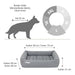 DOCTOR BARK Ortopædisk Hundeseng Hypoallergenic | Lysegrå