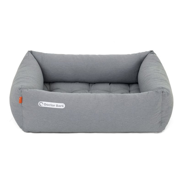 DOCTOR BARK Ortopædisk Hundeseng Hypoallergenic | Lysegrå