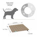 DOCTOR BARK Hundetæppe Hypoallergenic | Gyldenbrun