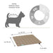 DOCTOR BARK Hundetæppe Hypoallergenic | Gyldenbrun