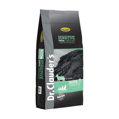 12,5kg Hvalpefoder med Lam og Ris | Glutenfri Hundefoder | Dr.Clauder's Tørfoder