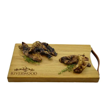 Tyggeben til hunde | Svinelunge | 100g | Riverwood Tyggeben
