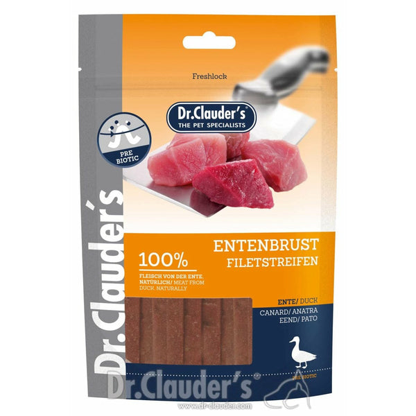 Allergi Godbidder til Hunde | And Strips 80g | Dr.Clauder's Hundegodbidder